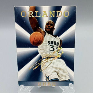 Shaquille O'Neal, Orlando, Sports Stars USA, 1994-95 Basketball Card